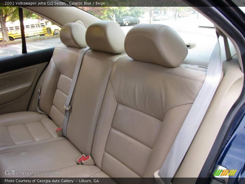 Galactic Blue / Beige 2001 Volkswagen Jetta GLS Sedan