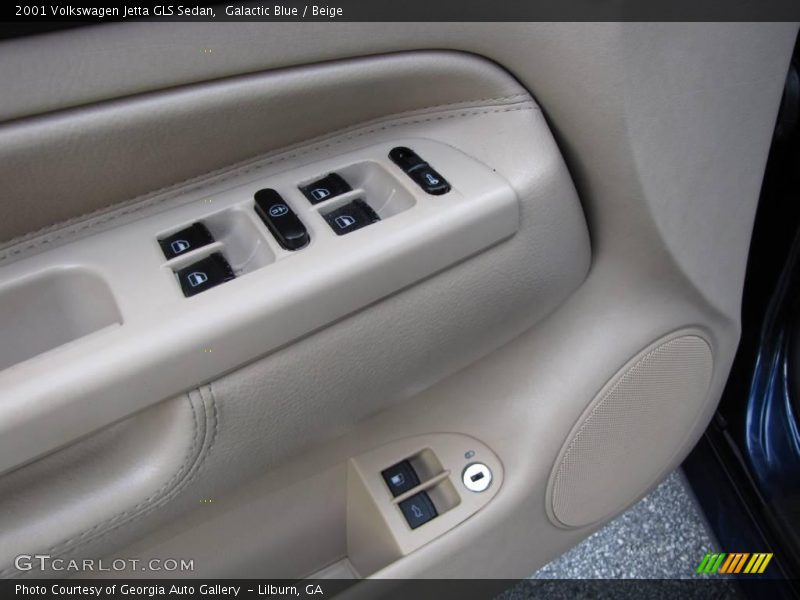 Galactic Blue / Beige 2001 Volkswagen Jetta GLS Sedan