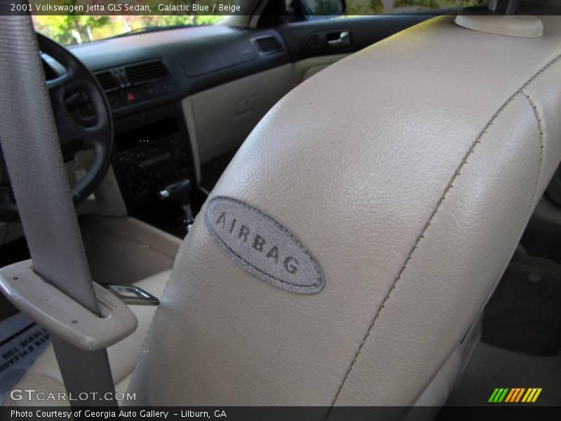 Galactic Blue / Beige 2001 Volkswagen Jetta GLS Sedan