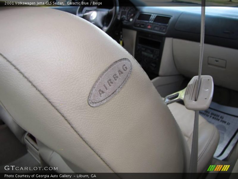 Galactic Blue / Beige 2001 Volkswagen Jetta GLS Sedan
