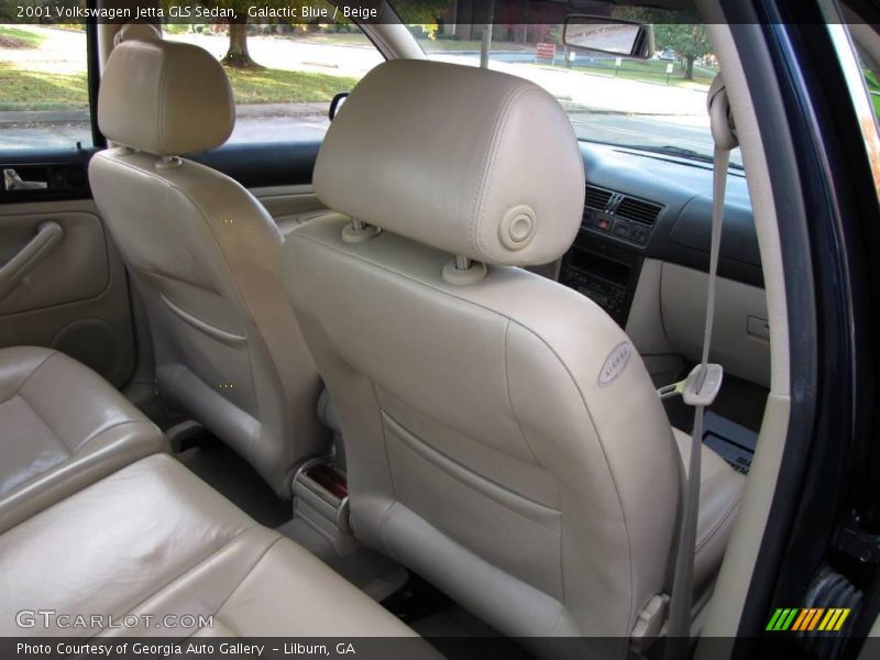 Galactic Blue / Beige 2001 Volkswagen Jetta GLS Sedan