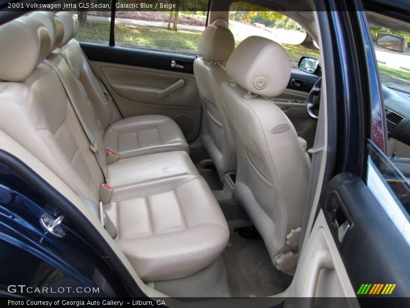 Galactic Blue / Beige 2001 Volkswagen Jetta GLS Sedan
