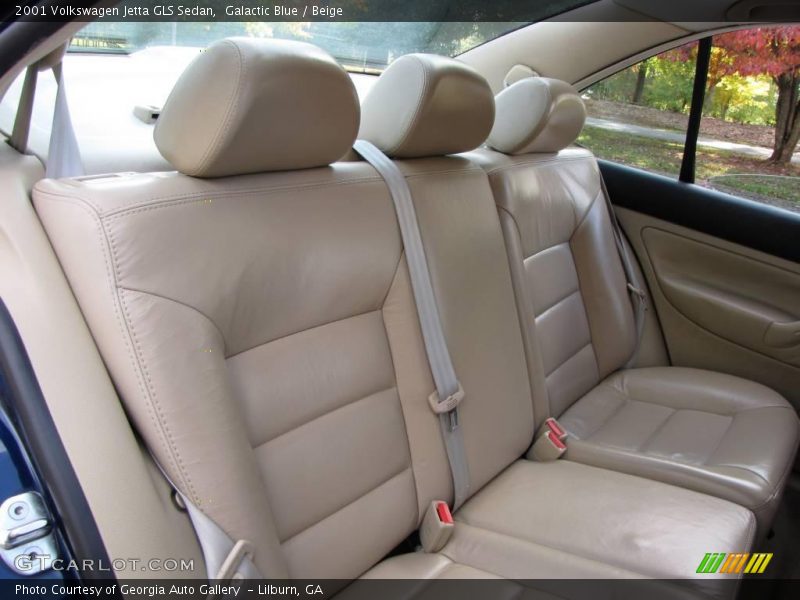 Galactic Blue / Beige 2001 Volkswagen Jetta GLS Sedan