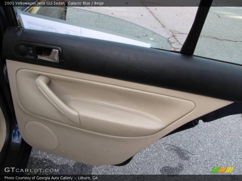 Galactic Blue / Beige 2001 Volkswagen Jetta GLS Sedan