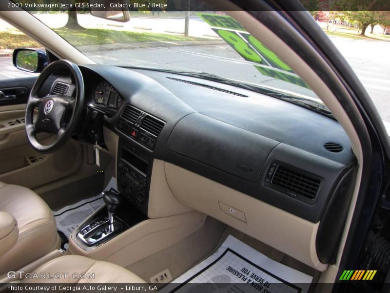 Galactic Blue / Beige 2001 Volkswagen Jetta GLS Sedan