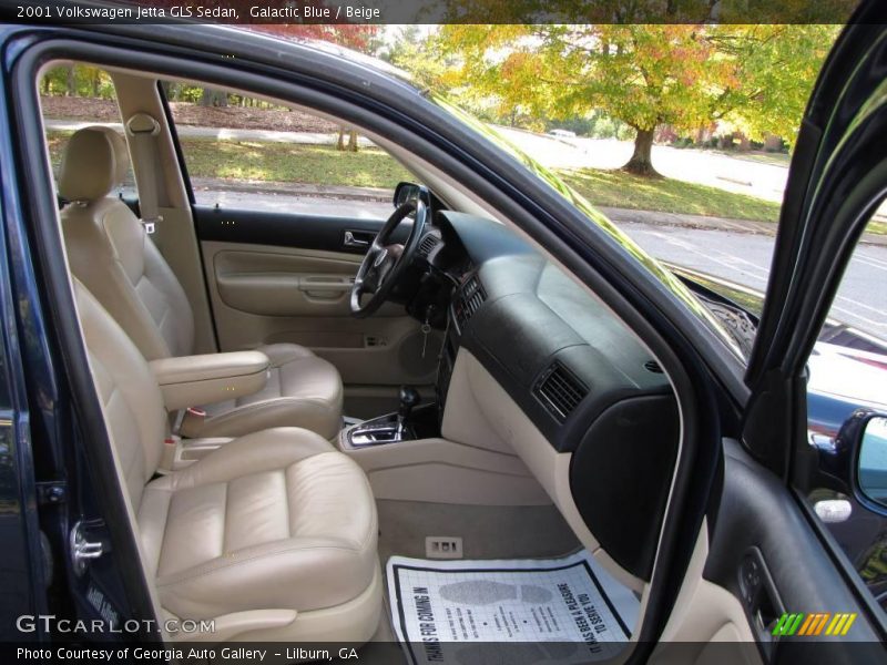 Galactic Blue / Beige 2001 Volkswagen Jetta GLS Sedan