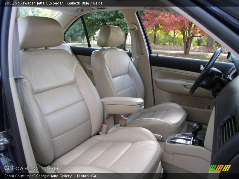 Galactic Blue / Beige 2001 Volkswagen Jetta GLS Sedan