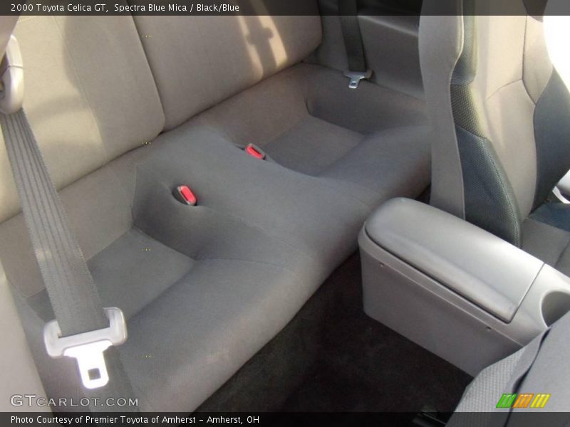 Spectra Blue Mica / Black/Blue 2000 Toyota Celica GT