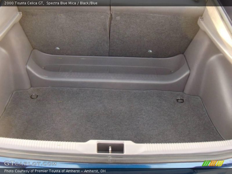 Spectra Blue Mica / Black/Blue 2000 Toyota Celica GT