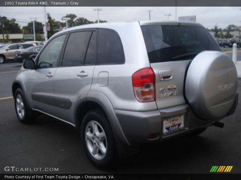 Titanium / Gray 2001 Toyota RAV4 4WD