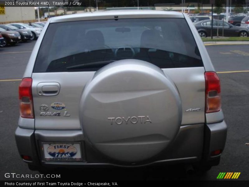 Titanium / Gray 2001 Toyota RAV4 4WD