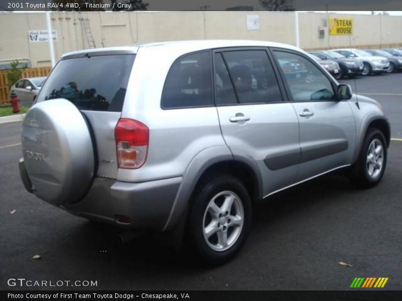 Titanium / Gray 2001 Toyota RAV4 4WD