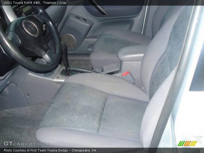 Titanium / Gray 2001 Toyota RAV4 4WD