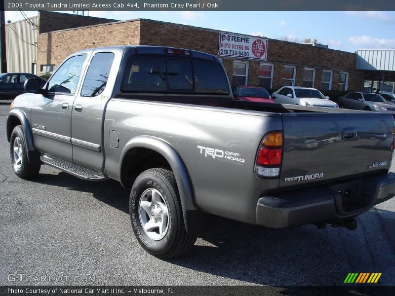 Phantom Gray Pearl / Oak 2003 Toyota Tundra Limited Access Cab 4x4