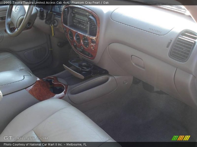 Phantom Gray Pearl / Oak 2003 Toyota Tundra Limited Access Cab 4x4