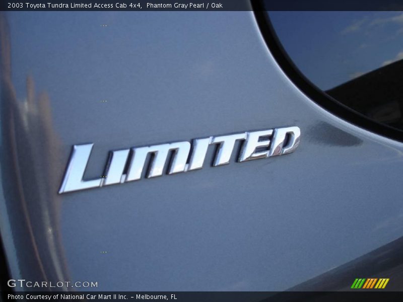 Phantom Gray Pearl / Oak 2003 Toyota Tundra Limited Access Cab 4x4