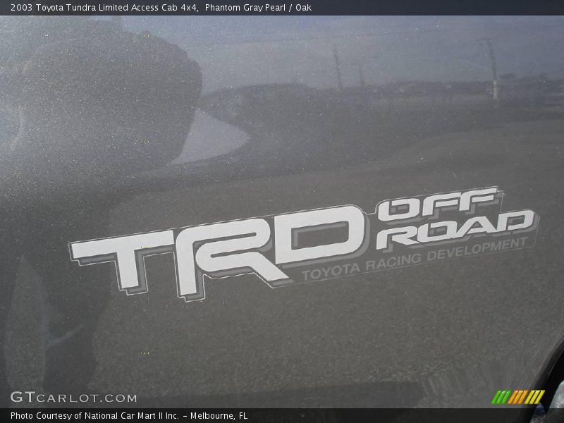 Phantom Gray Pearl / Oak 2003 Toyota Tundra Limited Access Cab 4x4