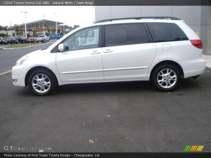 Natural White / Fawn Beige 2004 Toyota Sienna XLE AWD
