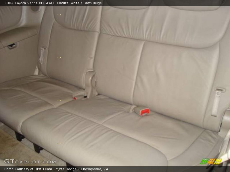 Natural White / Fawn Beige 2004 Toyota Sienna XLE AWD