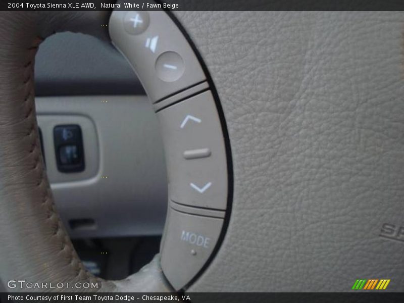 Natural White / Fawn Beige 2004 Toyota Sienna XLE AWD