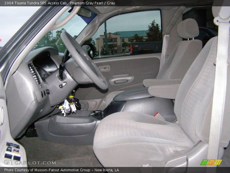 Phantom Gray Pearl / Gray 2004 Toyota Tundra SR5 Access Cab