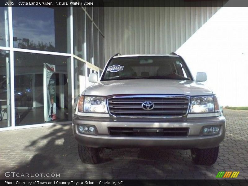 Natural White / Stone 2005 Toyota Land Cruiser