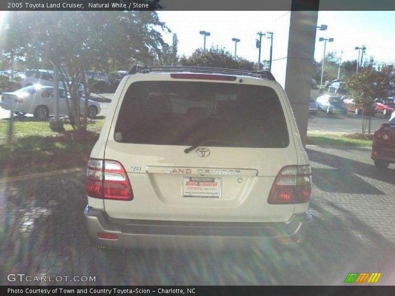 Natural White / Stone 2005 Toyota Land Cruiser