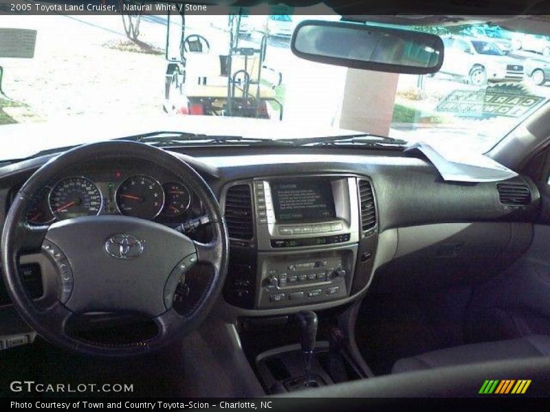 Natural White / Stone 2005 Toyota Land Cruiser