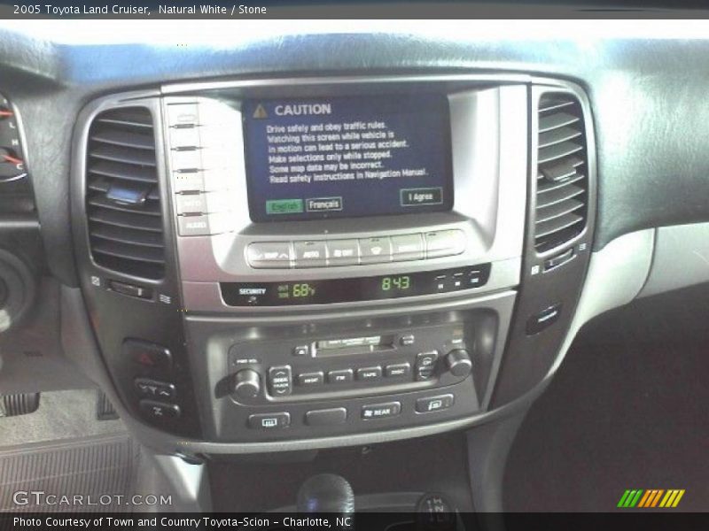 Natural White / Stone 2005 Toyota Land Cruiser