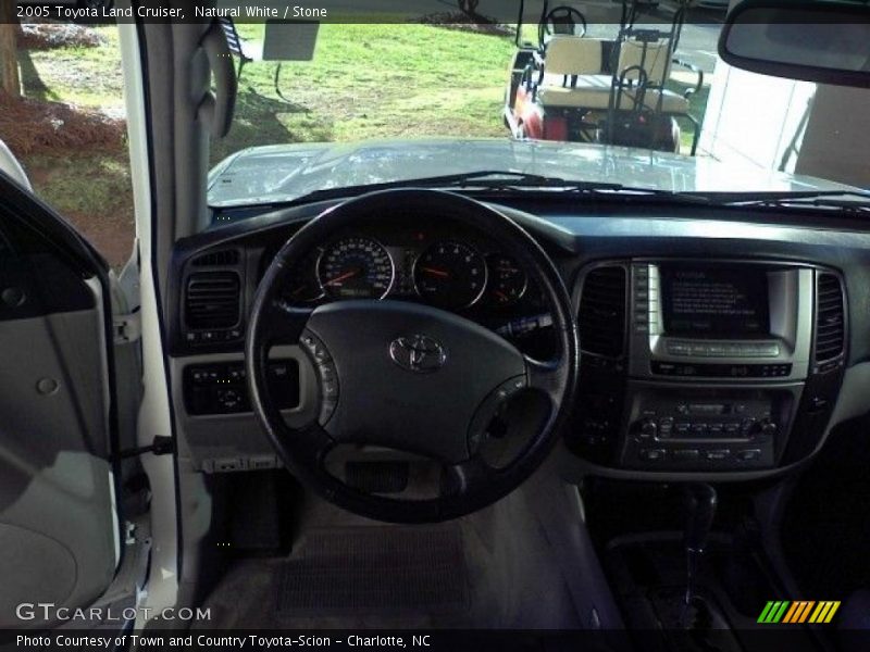 Natural White / Stone 2005 Toyota Land Cruiser