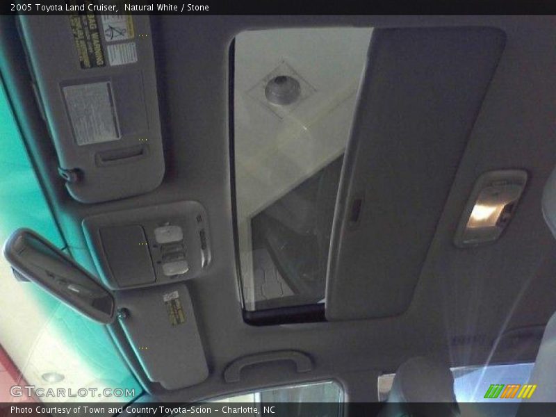 Natural White / Stone 2005 Toyota Land Cruiser