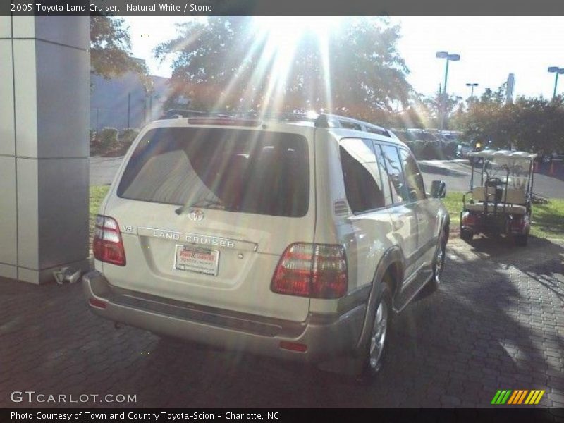 Natural White / Stone 2005 Toyota Land Cruiser