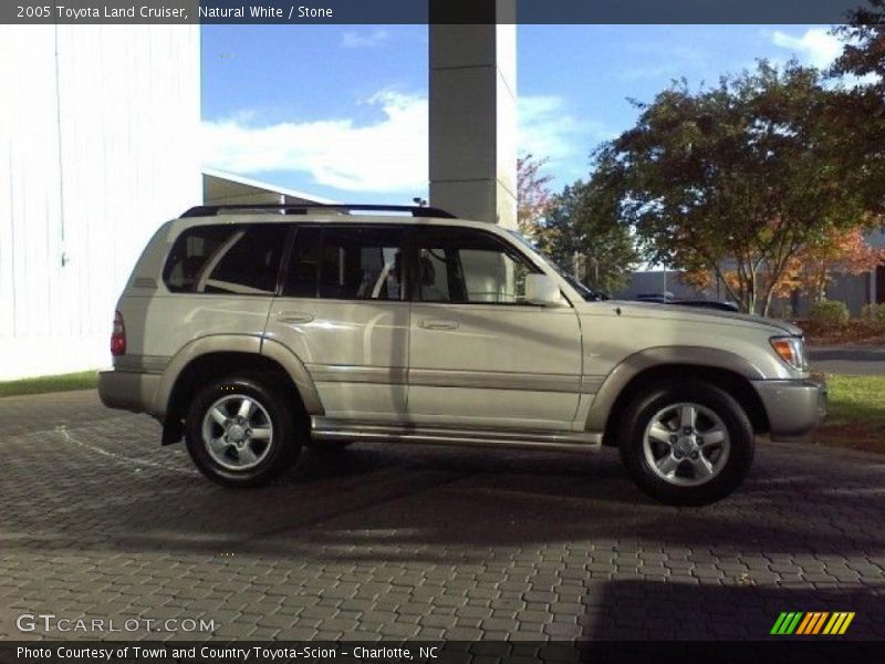 Natural White / Stone 2005 Toyota Land Cruiser