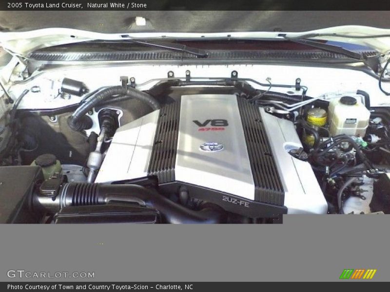 Natural White / Stone 2005 Toyota Land Cruiser