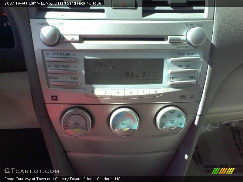 Desert Sand Mica / Bisque 2007 Toyota Camry LE V6