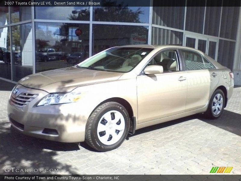 Desert Sand Mica / Bisque 2007 Toyota Camry LE V6