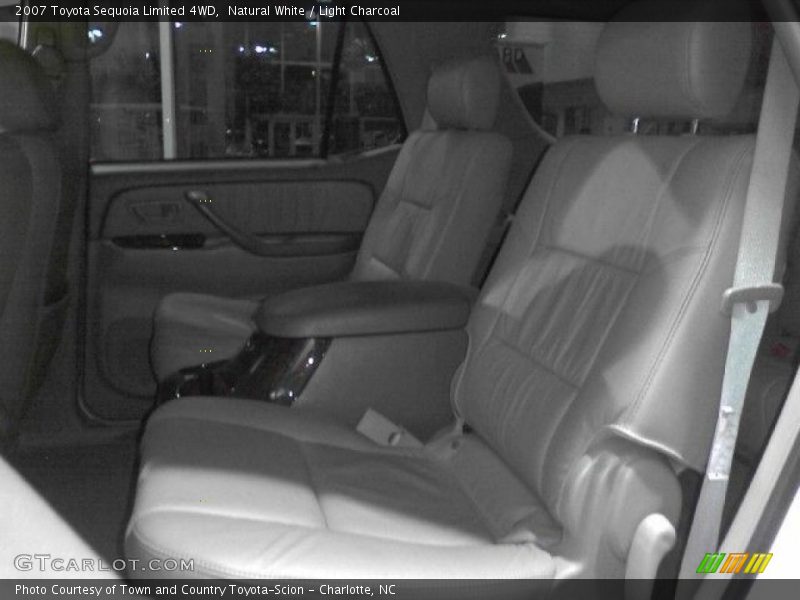 Natural White / Light Charcoal 2007 Toyota Sequoia Limited 4WD
