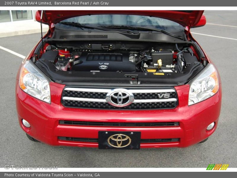 Barcelona Red Pearl / Ash Gray 2007 Toyota RAV4 Limited