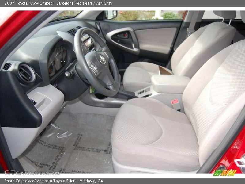 Barcelona Red Pearl / Ash Gray 2007 Toyota RAV4 Limited