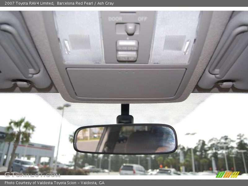 Barcelona Red Pearl / Ash Gray 2007 Toyota RAV4 Limited