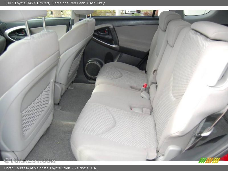 Barcelona Red Pearl / Ash Gray 2007 Toyota RAV4 Limited