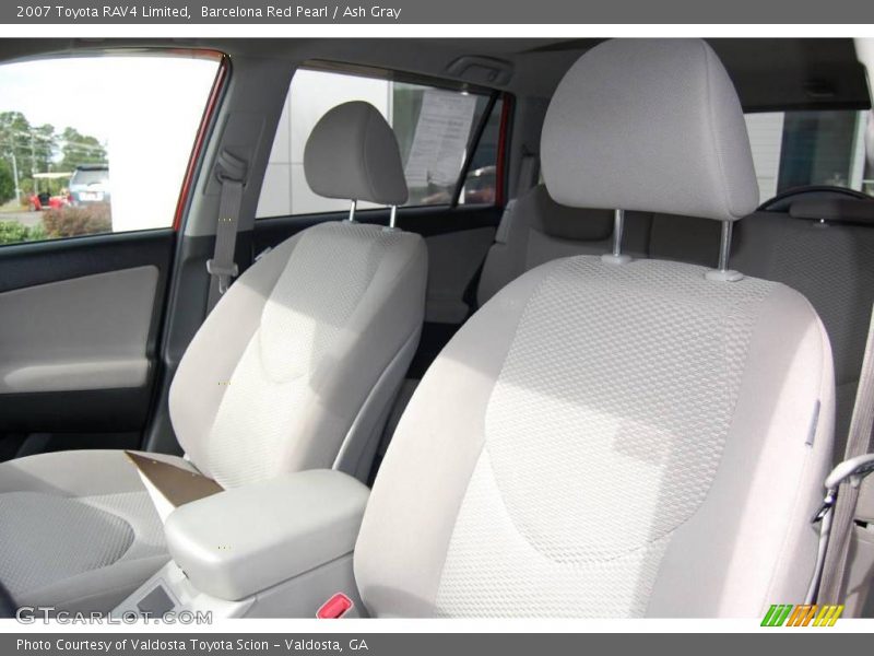 Barcelona Red Pearl / Ash Gray 2007 Toyota RAV4 Limited