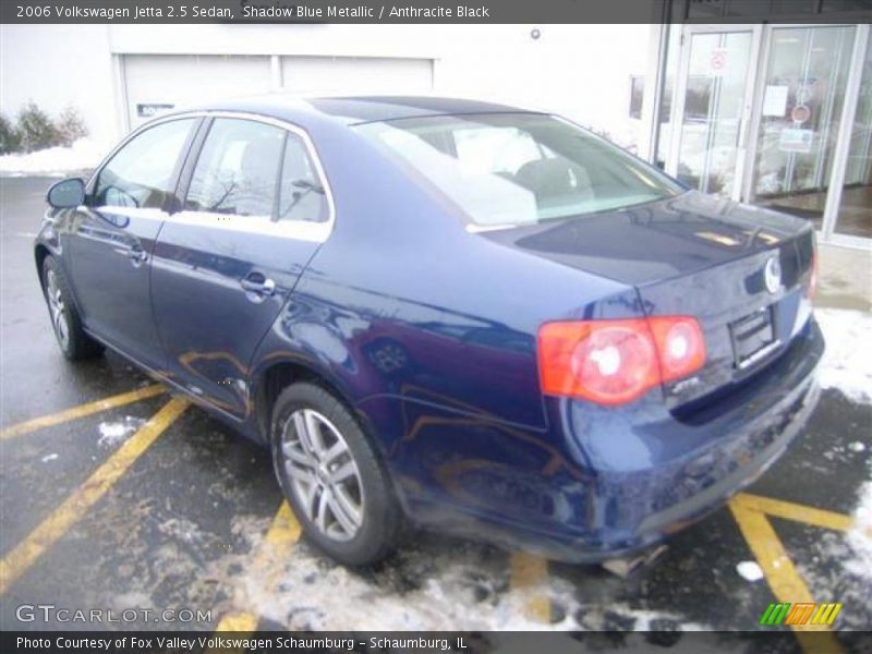 Shadow Blue Metallic / Anthracite Black 2006 Volkswagen Jetta 2.5 Sedan