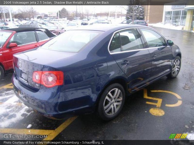 Shadow Blue Metallic / Anthracite Black 2006 Volkswagen Jetta 2.5 Sedan