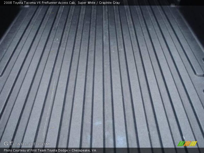 Super White / Graphite Gray 2008 Toyota Tacoma V6 PreRunner Access Cab