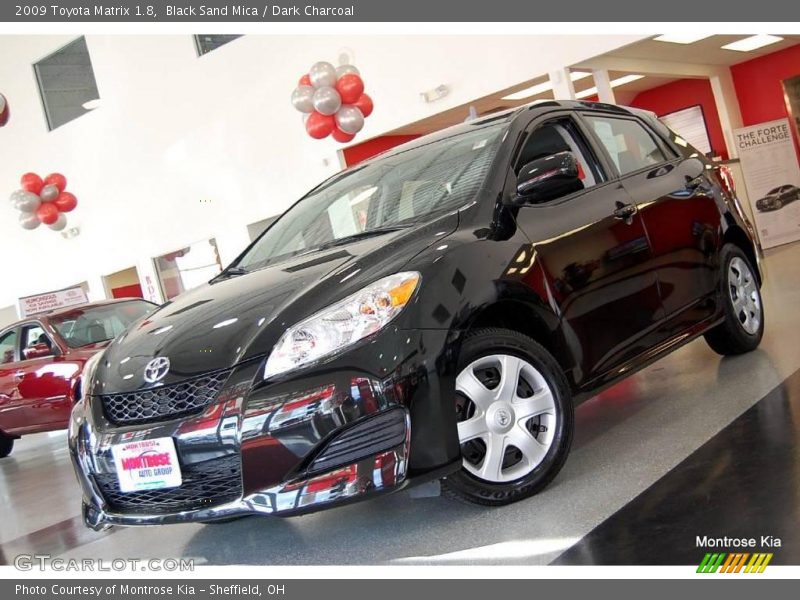 Black Sand Mica / Dark Charcoal 2009 Toyota Matrix 1.8