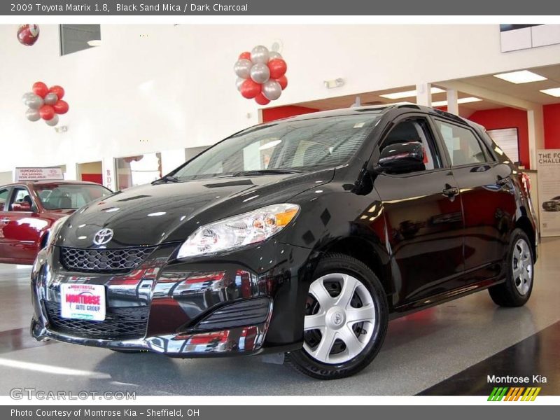 Black Sand Mica / Dark Charcoal 2009 Toyota Matrix 1.8