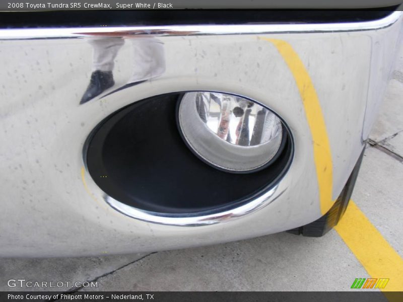 Super White / Black 2008 Toyota Tundra SR5 CrewMax