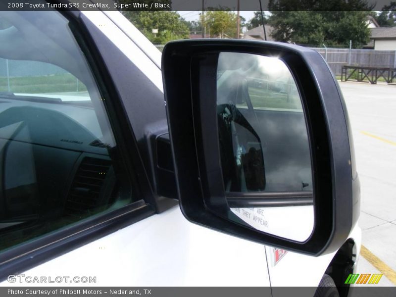 Super White / Black 2008 Toyota Tundra SR5 CrewMax