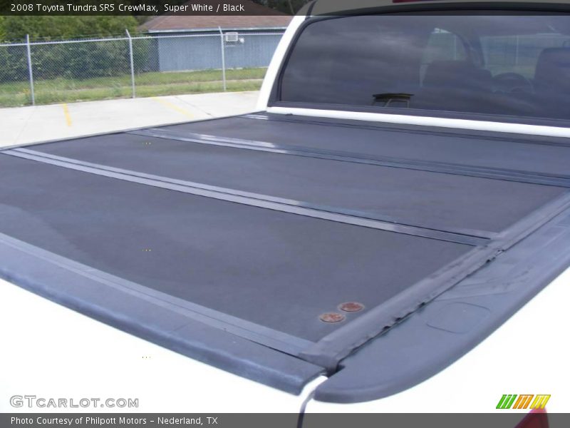 Super White / Black 2008 Toyota Tundra SR5 CrewMax